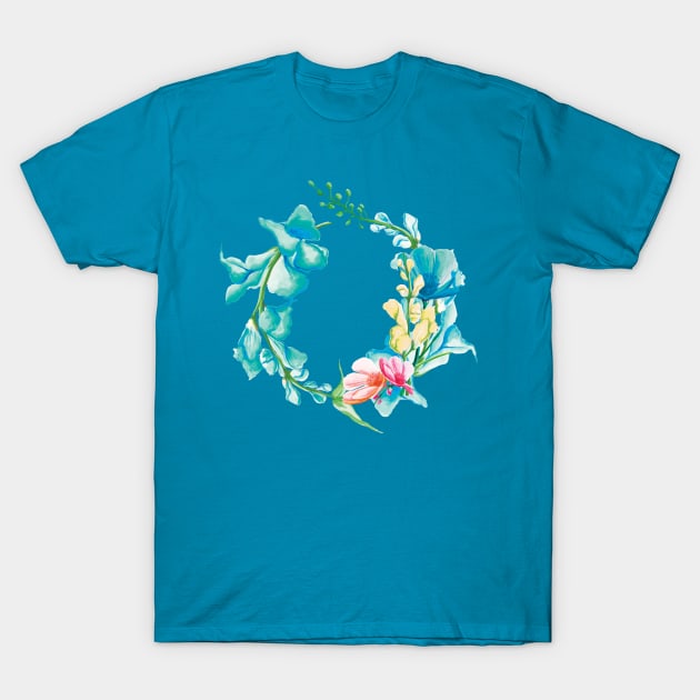 Floral Boundaries T-Shirt by digitaldoodlers